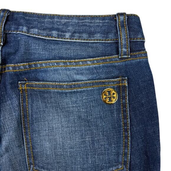 TORY BURCH Super Skinny Jean Size 27 Blue - Picture 7 of 10